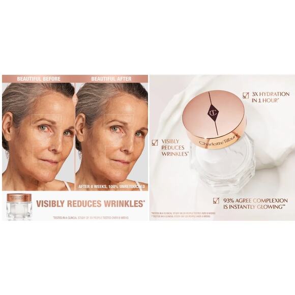 CHARLOTTE'S MAGIC CREAM 15 ML TRAVEL SIZE MOISTURISER*Award Winning*RETAIL $30 - Picture 3 of 4